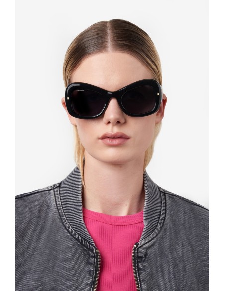 SUNGLASSES FRAMES DSQUARED - D2 0137/S - BLACK GOLD - 54