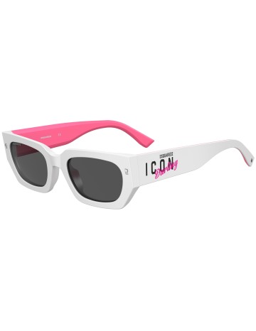 SUNGLASSES FRAMES DSQUARED - ICON 0017/S - WHITE FUCHSIA - 53