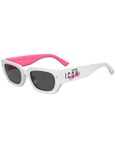 SUNGLASSES FRAMES DSQUARED - ICON 0017/S - WHITE FUCHSIA - 53