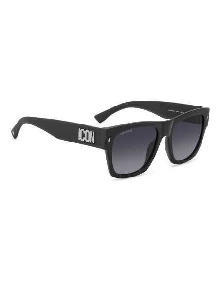 SUNGLASSES FRAMES DSQUARED - ICON 0004/S - MATTE BLACK PALLADIUM - 55