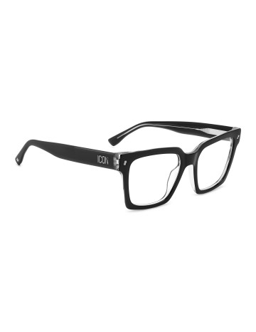 OPTICAL FRAMES DSQUARED - ICON 0019 - BLACK CRYSTAL - 52 2
