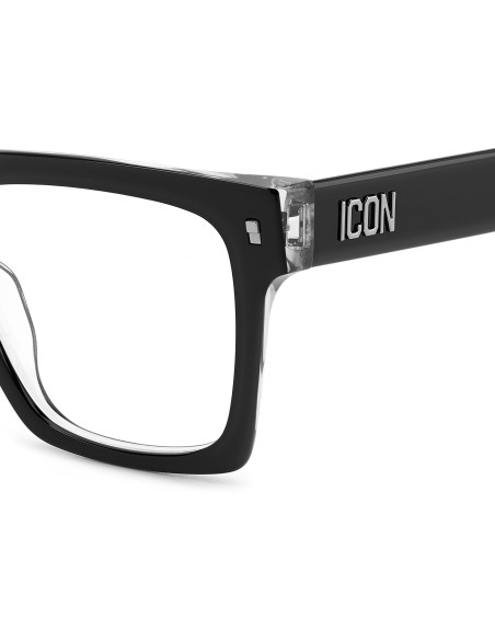 OPTICAL FRAMES DSQUARED - ICON 0019 - BLACK CRYSTAL - 52