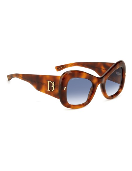 SUNGLASSES FRAMES DSQUARED - D2 0137/S - BEIGE HAVANA - 54