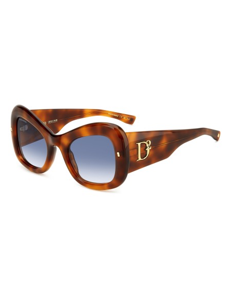 SUNGLASSES FRAMES DSQUARED - D2 0137/S - BEIGE HAVANA - 54