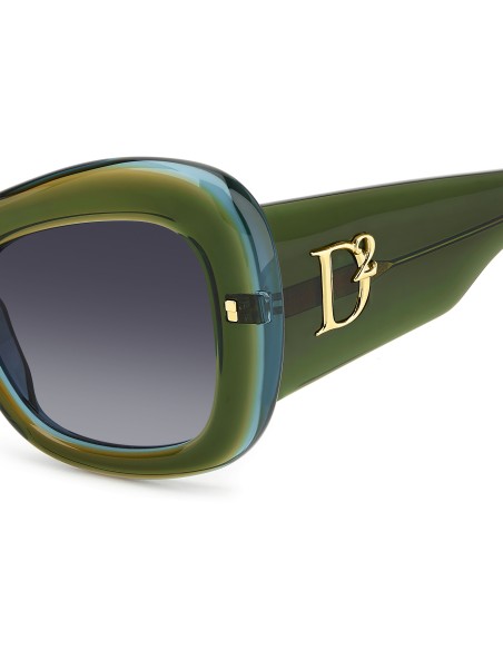SUNGLASSES FRAMES DSQUARED - D2 0137/S - OLIVE - 54