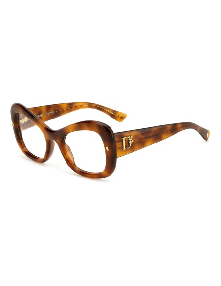 OPTICAL FRAMES DSQUARED - D2 0138 - BEIGE HAVANA - 52