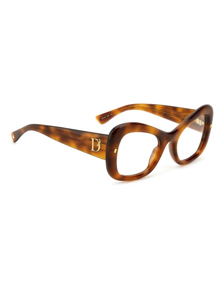 OPTICAL FRAMES DSQUARED - D2 0138 - BEIGE HAVANA - 52