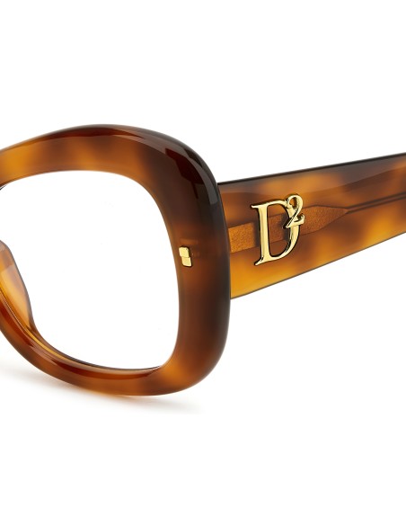OPTICAL FRAMES DSQUARED - D2 0138 - BEIGE HAVANA - 52