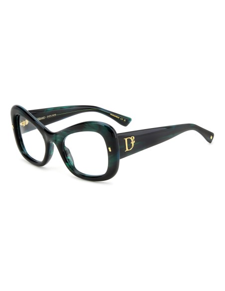 OPTICAL FRAMES DSQUARED - D2 0138 - GREEN HORN - 52