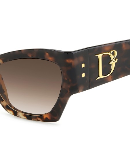 SUNGLASSES FRAMES DSQUARED - D2 0132/S - GREY HAVANA - 55