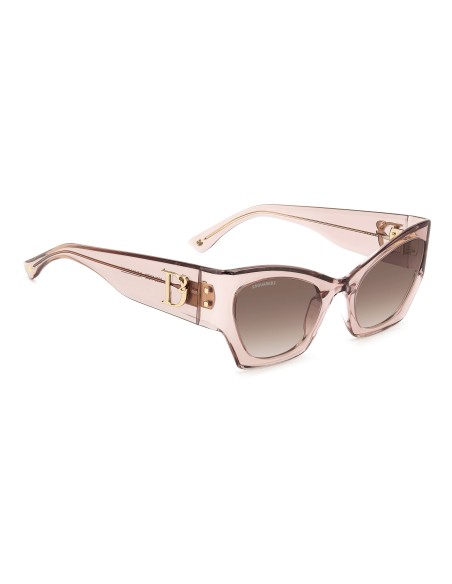 SUNGLASSES FRAMES DSQUARED - D2 0132/S - PINK CRYSTAL - 55
