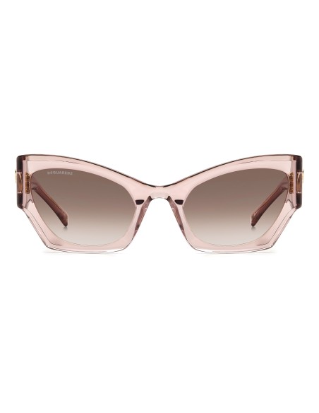 SUNGLASSES FRAMES DSQUARED - D2 0132/S - PINK CRYSTAL - 55