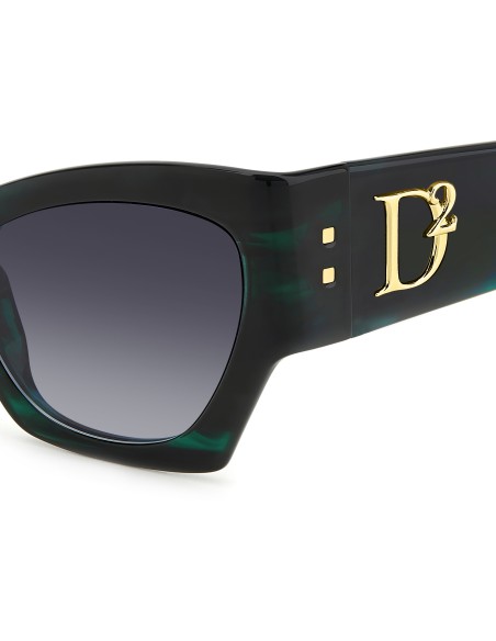 SUNGLASSES FRAMES DSQUARED - D2 0132/S - GREEN HORN - 55