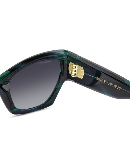 SUNGLASSES FRAMES DSQUARED - D2 0132/S - GREEN HORN - 55
