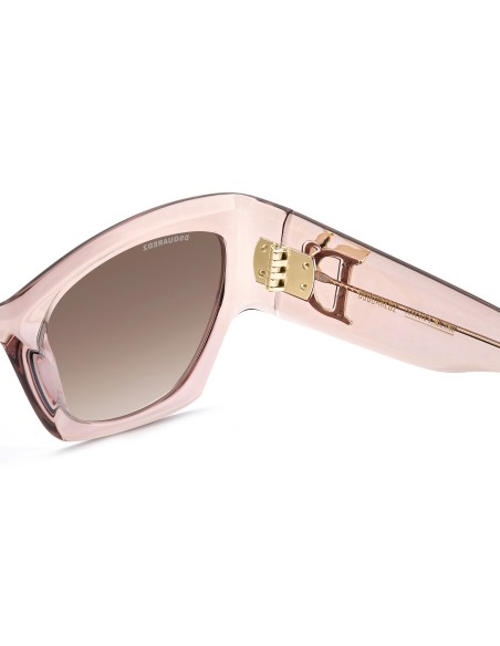 SUNGLASSES FRAMES DSQUARED - D2 0132/S - PINK CRYSTAL - 55