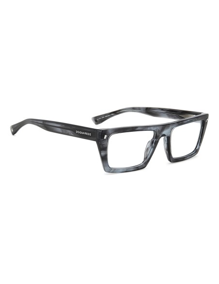 OPTICAL FRAMES DSQUARED - D2 0130 - GREY HORN - 54