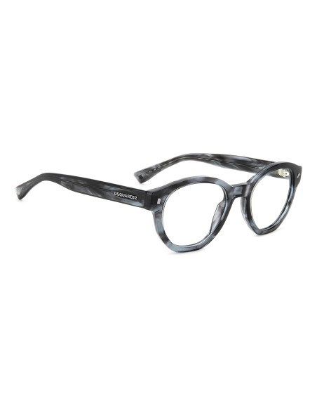OPTICAL FRAMES DSQUARED - D2 0131 - GREY HORN - 50