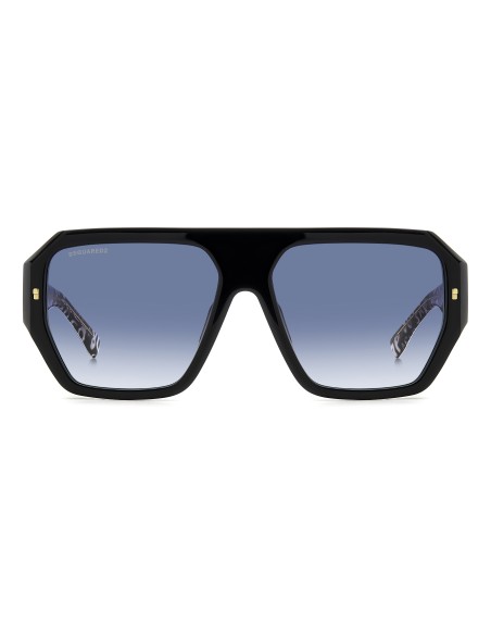 SUNGLASSES FRAMES DSQUARED - D2 0128/S - BLACK PATTERN WHITE - 58