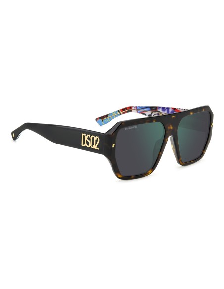 SUNGLASSES FRAMES DSQUARED - D2 0128/S - HAVANA PATTERN - 58