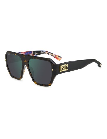SUNGLASSES FRAMES DSQUARED - D2 0128/S - HAVANA PATTERN - 58 2