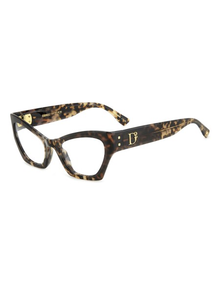 OPTICAL FRAMES DSQUARED - D2 0133 - GREY HAVANA - 53