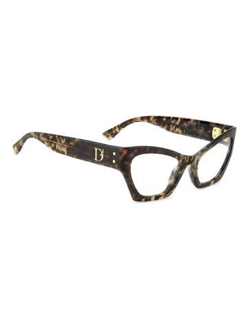 OPTICAL FRAMES DSQUARED - D2 0133 - GREY HAVANA - 53 2