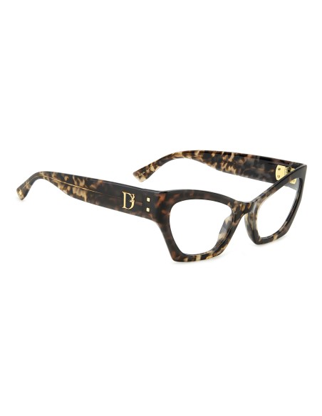 OPTICAL FRAMES DSQUARED - D2 0133 - GREY HAVANA - 53