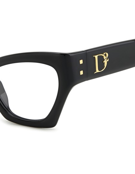 OPTICAL FRAMES DSQUARED - D2 0133 - BLACK - 53