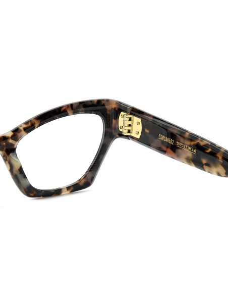 OPTICAL FRAMES DSQUARED - D2 0133 - GREY HAVANA - 53
