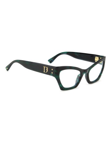 OPTICAL FRAMES DSQUARED - D2 0133 - GREEN HORN - 53 2