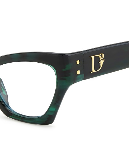 OPTICAL FRAMES DSQUARED - D2 0133 - GREEN HORN - 53