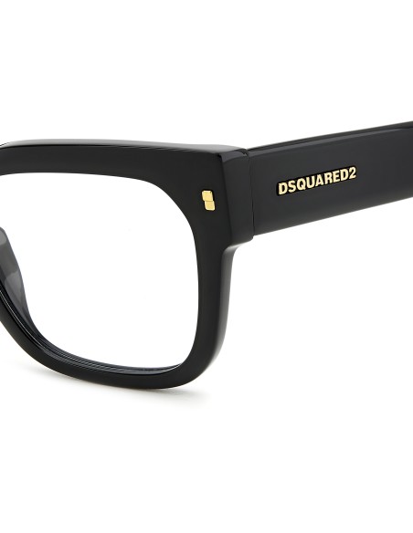 OPTICAL FRAMES DSQUARED - D2 0129 - BLACK - 51