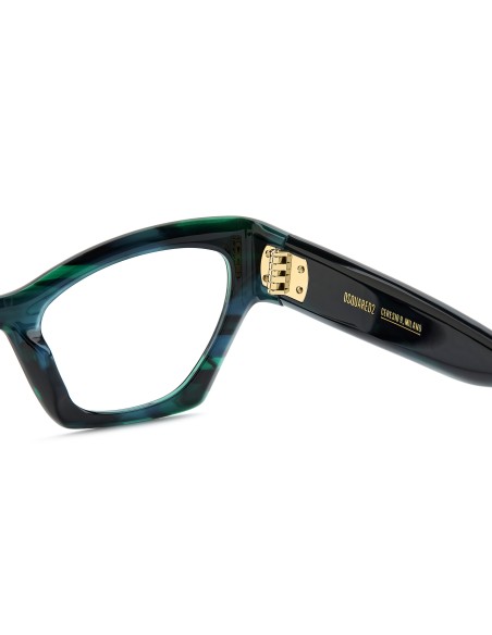 OPTICAL FRAMES DSQUARED - D2 0133 - GREEN HORN - 53