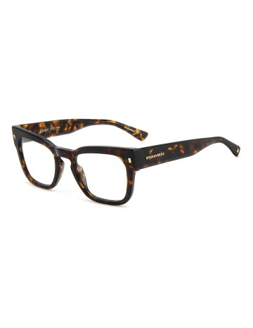 OPTICAL FRAMES DSQUARED - D2 0129 - HAVANA - 51 2