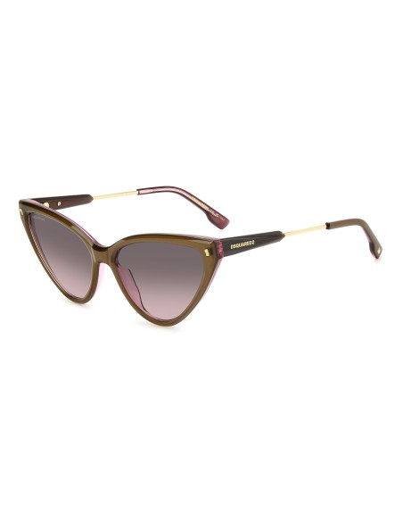 SUNGLASSES FRAMES DSQUARED - D2 0134/S - BRWN METLZED - 58