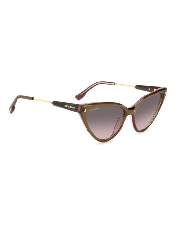 SUNGLASSES FRAMES DSQUARED - D2 0134/S - BRWN METLZED - 58 2