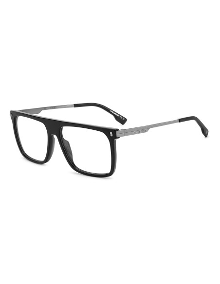 OPTICAL FRAMES DSQUARED - D2 0122 - BLACK DARK RUTHENIUM - 56
