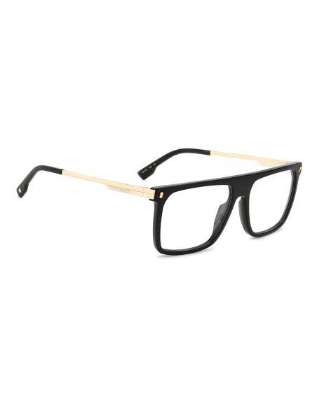 OPTICAL FRAMES DSQUARED - D2 0122 - BLACK GOLD - 56