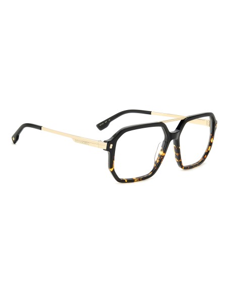 OPTICAL FRAMES DSQUARED - D2 0123 - BLACK HAVANA - 56