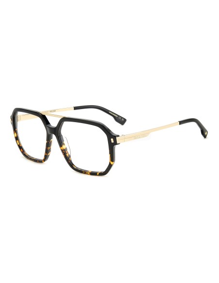 OPTICAL FRAMES DSQUARED - D2 0123 - BLACK HAVANA - 56