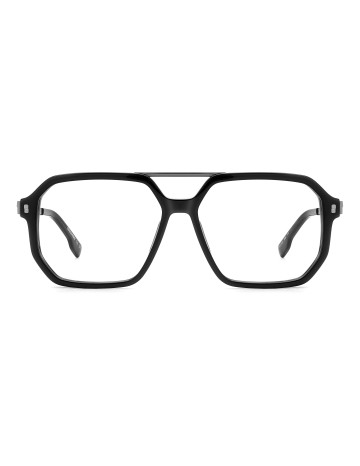 OPTICAL FRAMES DSQUARED - D2 0123 - BLACK DARK RUTHENIUM - 56