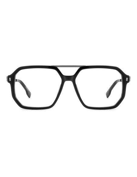 OPTICAL FRAMES DSQUARED - D2 0123 - BLACK DARK RUTHENIUM - 56