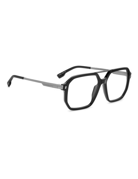 OPTICAL FRAMES DSQUARED - D2 0123 - BLACK DARK RUTHENIUM - 56