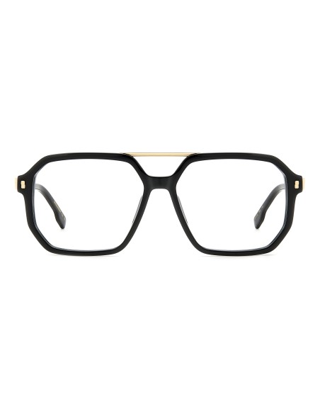 OPTICAL FRAMES DSQUARED - D2 0123 - BLACK GOLD - 56