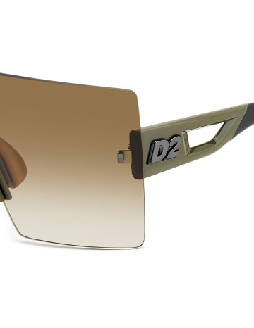 SUNGLASSES FRAMES DSQUARED - D2 0126/S - BROWN GREEN - 99 2