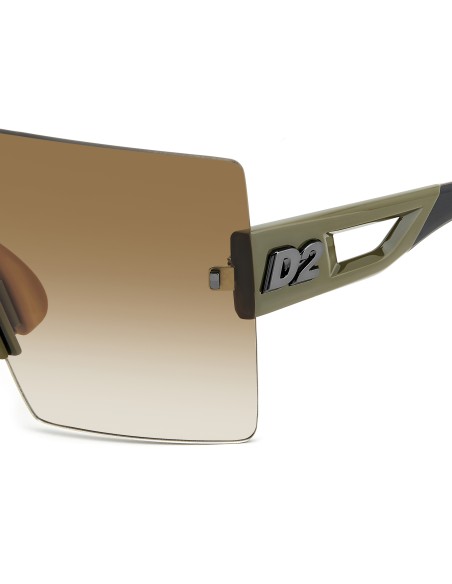 SUNGLASSES FRAMES DSQUARED - D2 0126/S - BROWN GREEN - 99