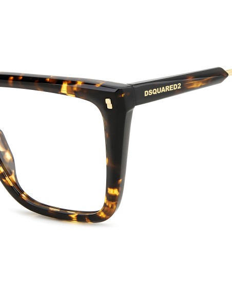 OPTICAL FRAMES DSQUARED - D2 0136 - HAVANA - 54
