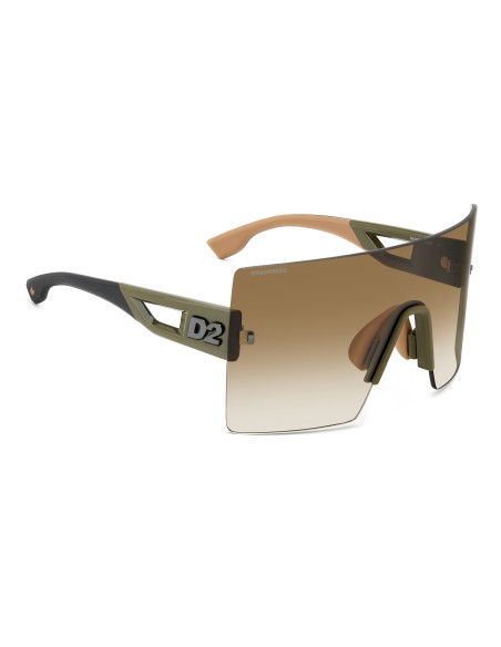 SUNGLASSES FRAMES DSQUARED - D2 0126/S - BROWN GREEN - 99