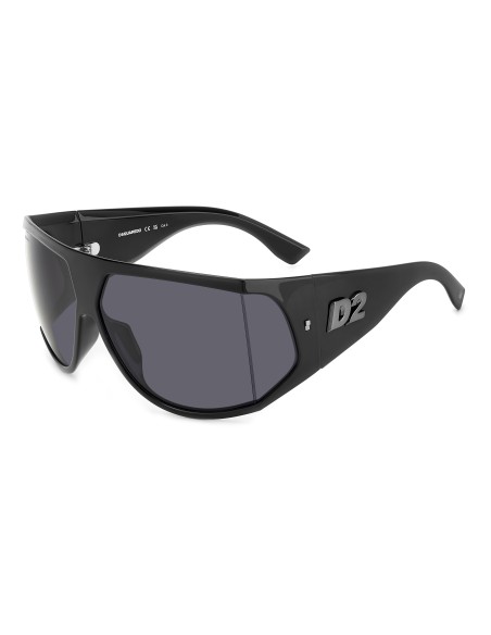 SUNGLASSES FRAMES DSQUARED - D2 0124/S - BLACK DARK RUTHENIUM - 75