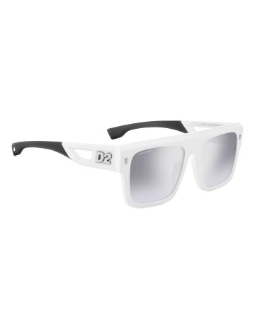 SUNGLASSES FRAMES DSQUARED - D2 0127/S - WHITE BLACK - 56 2